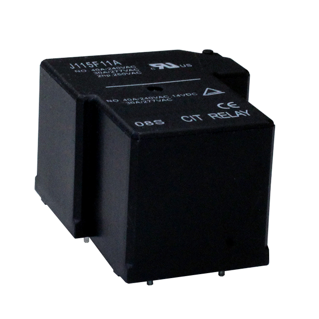 J115F11A120VACS6 CIT Relay and Switch  Power Relays Over 2 Amps